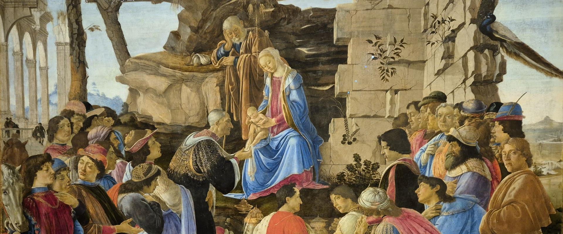 Adorazione dei Magi di Sandro Botticelli